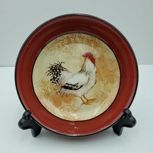 Certified International Susan Winget Avignon Morning Rooster 9" Pasta Bowl